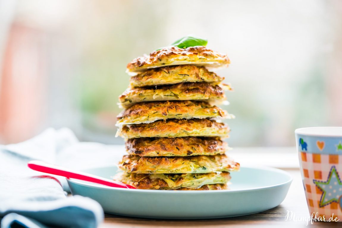 Schnelle Zucchini Bratlinge Aus Dem Ofen Fruhlingsfreude Mampfbar