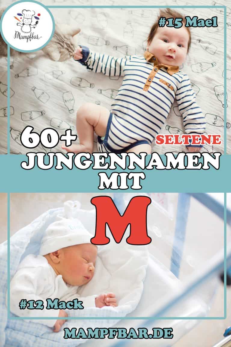 Seltene Jungennamen mit M am Anfang / Ende (mit Bedeutung) mampfbar
