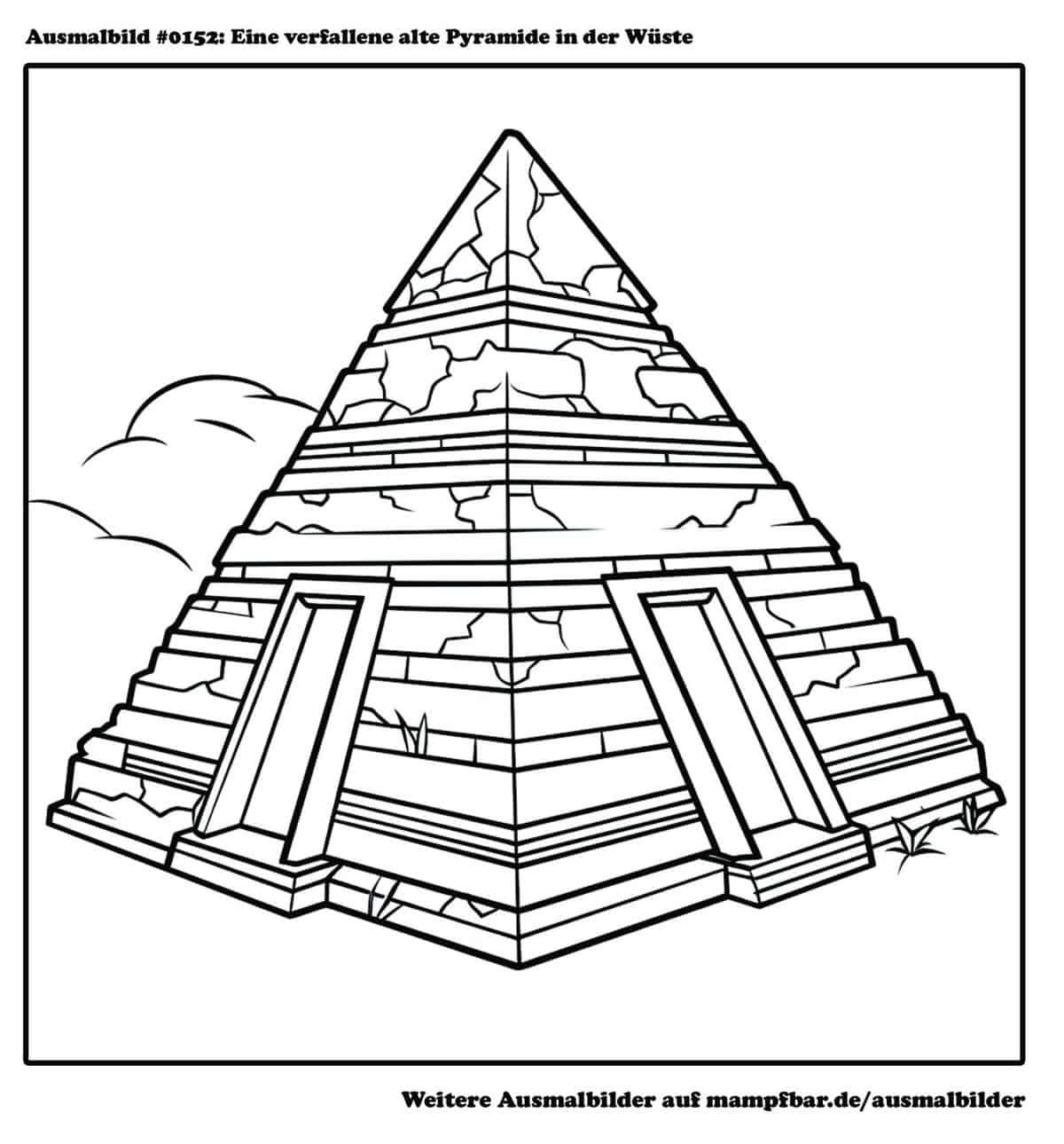 5 schöne Ägypten-Ausmalbilder zum Ausdrucken | mampfbar