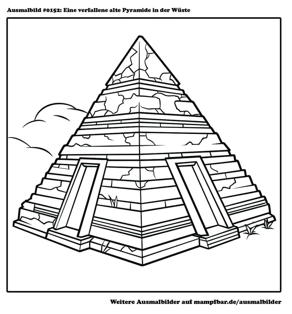 5 schöne Ägypten-Ausmalbilder zum Ausdrucken | mampfbar