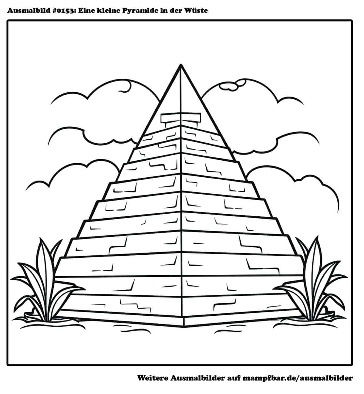 5 schöne Ägypten-Ausmalbilder zum Ausdrucken | mampfbar