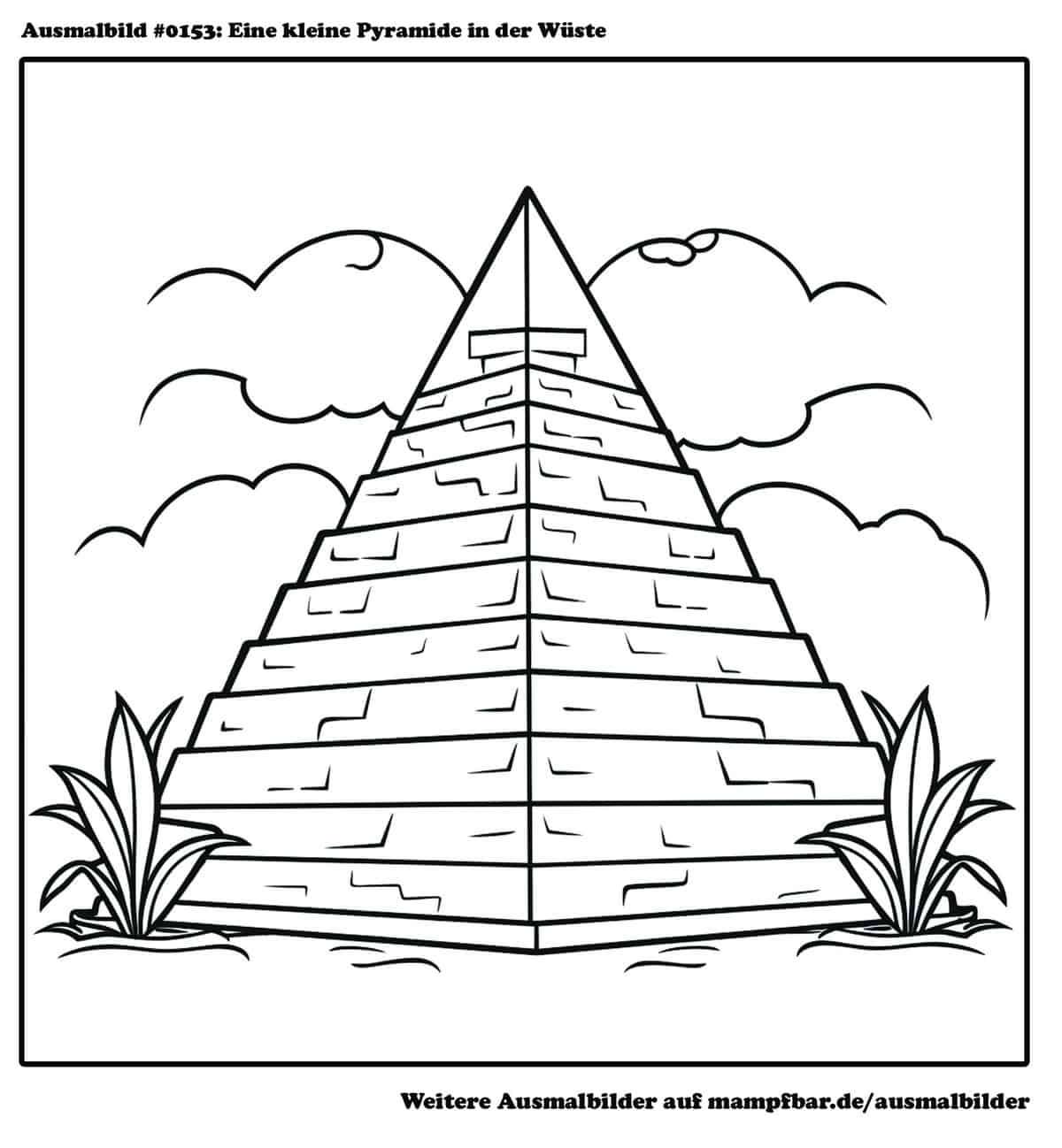 5 schöne Ägypten-Ausmalbilder zum Ausdrucken | mampfbar