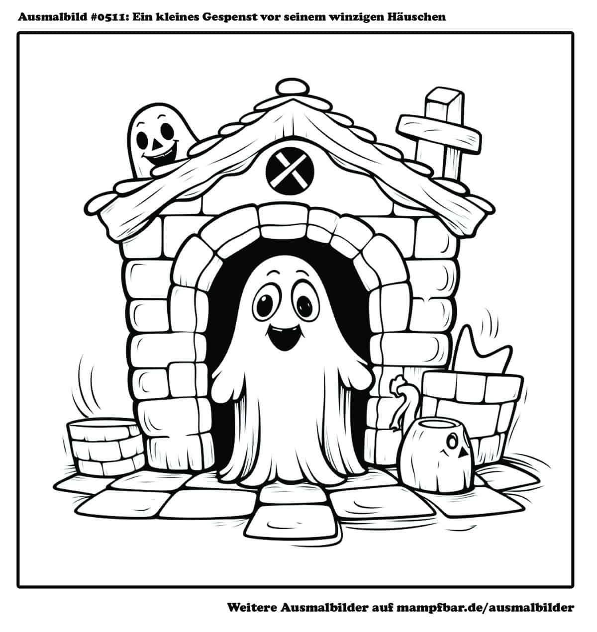 Spuktakulärer Malspaß: Kostenlose Ausmalbilder Geister für Groß und Klein!